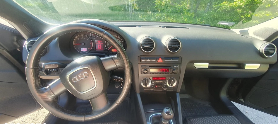 Audi A3 cena 21500 przebieg: 235000, rok produkcji 2006 z Połaniec małe 121